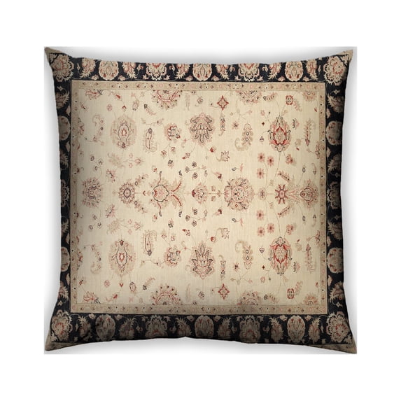 Ahgly Company Indoor Square Traditional Throw Pillow, 18 inch by 18 inch