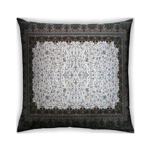 Ahgly Company Indoor Square Traditional Throw Pillow, 18 inch by 18 inch