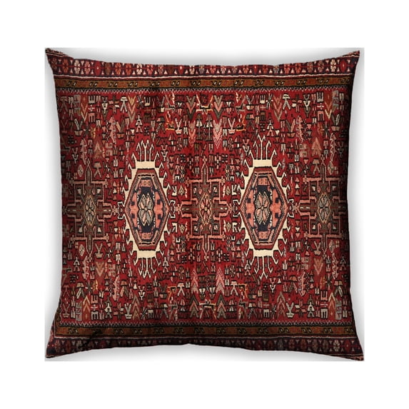 Ahgly Company Indoor Square Traditional Throw Pillow, 18 inch by 18 inch