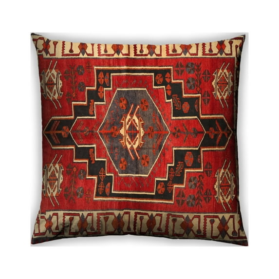 Ahgly Company Indoor Square Traditional Throw Pillow, 18 inch by 18 inch