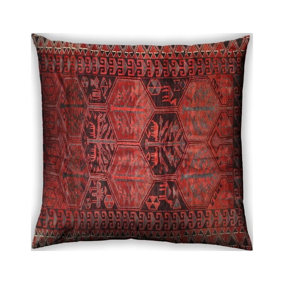 Ahgly Company Indoor Square Traditional Throw Pillow, 18 inch by 18 inch