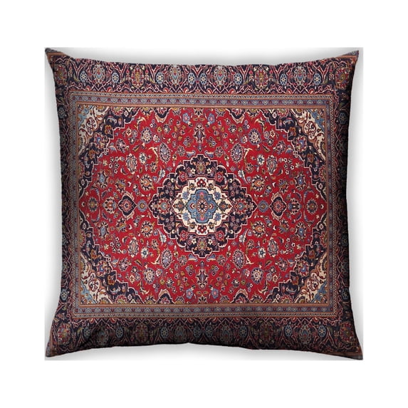 Ahgly Company Indoor Square Traditional Throw Pillow, 18 inch by 18 inch