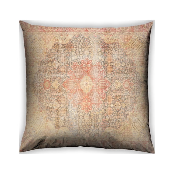 Ahgly Company Indoor Square Traditional Throw Pillow, 18 inch by 18 inch