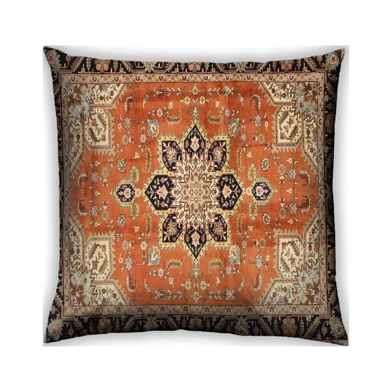 Ahgly Company Indoor Square Traditional Throw Pillow, 18 inch by 18 inch