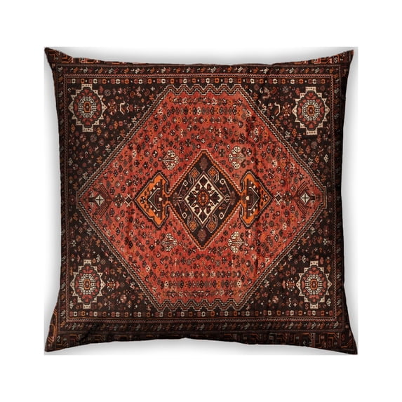 Ahgly Company Indoor Square Traditional Throw Pillow, 18 inch by 18 inch