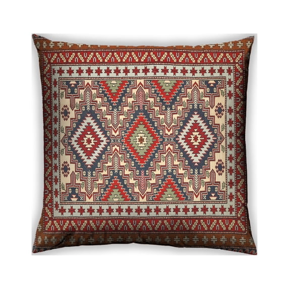 Ahgly Company Indoor Square Traditional Throw Pillow, 18 inch by 18 inch
