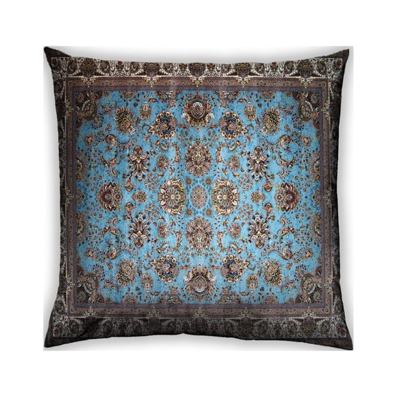 Ahgly Company Indoor Square Traditional Throw Pillow, 18 inch by 18 inch