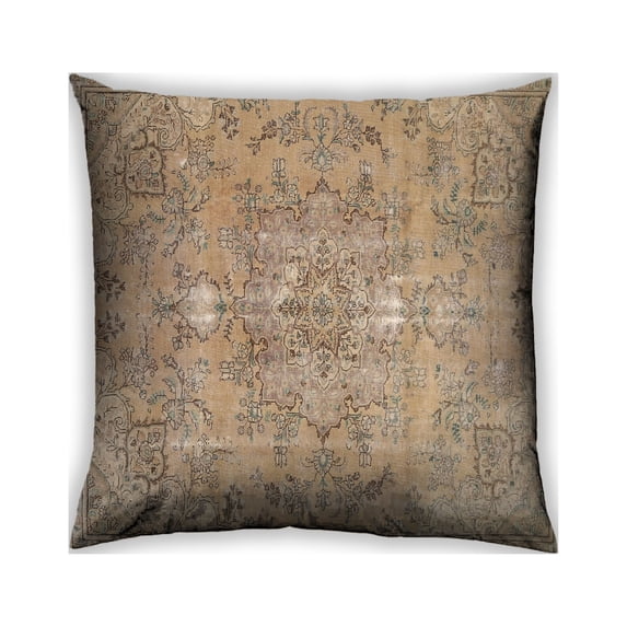 Ahgly Company Indoor Square Traditional Throw Pillow, 18 inch by 18 inch