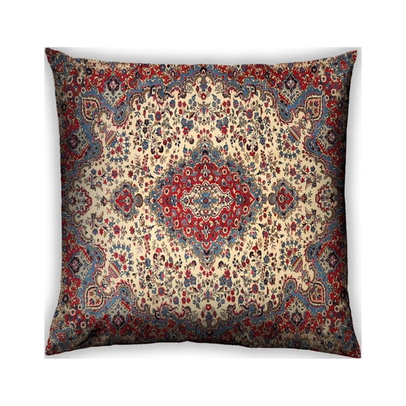 Ahgly Company Indoor Square Traditional Throw Pillow, 18 inch by 18 inch
