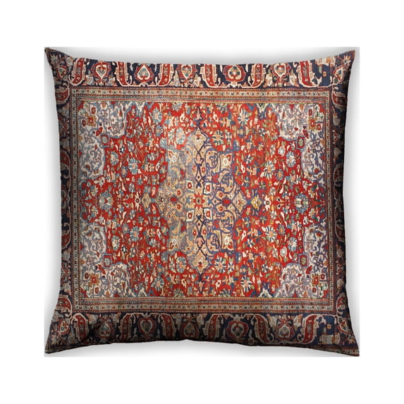 Ahgly Company Indoor Square Traditional Throw Pillow, 18 inch by 18 inch