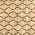 thumbnail image 1 of Ahgly Company Indoor Square Trellis Brown Modern Area Rugs, 3' Square, 1 of 4