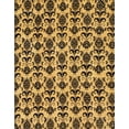 thumbnail image 1 of Ahgly Company Machine Washable Indoor Rectangle Abstract Bakers Brown Area Rugs, 5' x 8', 1 of 7