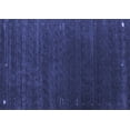 thumbnail image 1 of Ahgly Company Machine Washable Indoor Rectangle Abstract Blue Contemporary Area Rugs, 7' x 9', 1 of 4