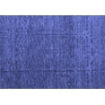 thumbnail image 1 of Ahgly Company Machine Washable Indoor Rectangle Abstract Blue Modern Area Rugs, 2' x 4', 1 of 4