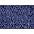 thumbnail image 1 of Ahgly Company Machine Washable Indoor Rectangle Abstract Blue Modern Area Rugs, 2' x 5', 1 of 4