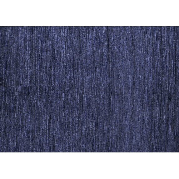 Ahgly Company Machine Washable Indoor Rectangle Abstract Blue Modern Area Rugs, 4' x 6'