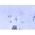thumbnail image 1 of Ahgly Company Machine Washable Indoor Rectangle Abstract Blue Modern Area Rugs, 6' x 9', 1 of 4