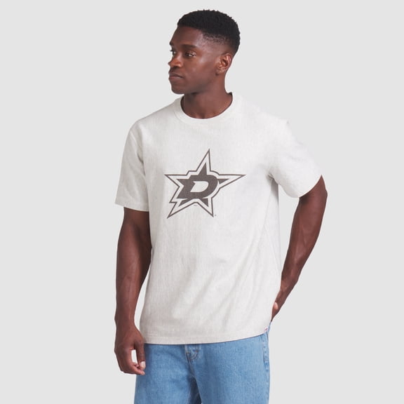 Men's Fanatics Cream Dallas Stars Made in Canada T-Shirt