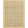thumbnail image 1 of Ahgly Company Machine Washable Indoor Rectangle Abstract Brown Gold Area Rugs, 4' x 6', 1 of 7