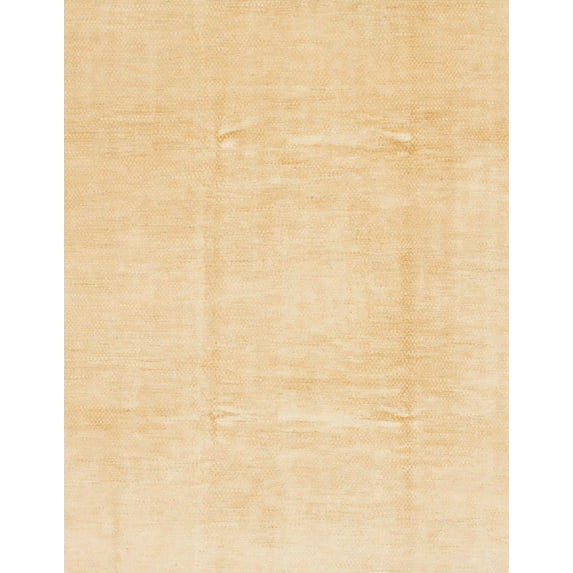Ahgly Company Machine Washable Indoor Rectangle Abstract Brown Gold Area Rugs, 7' x 9'