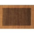 thumbnail image 1 of Ahgly Company Machine Washable Indoor Rectangle Abstract Brown Modern Area Rugs, 3' x 5', 1 of 4