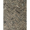 thumbnail image 1 of Ahgly Company Machine Washable Indoor Rectangle Abstract Charcoal Black Area Rugs, 6' x 9', 1 of 7