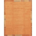 thumbnail image 1 of Ahgly Company Machine Washable Indoor Rectangle Abstract Dark Orange Area Rugs, 5' x 7', 1 of 7