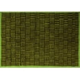 thumbnail image 1 of Ahgly Company Machine Washable Indoor Rectangle Abstract Green Modern Area Rugs, 5' x 7', 1 of 4