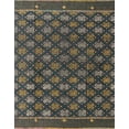thumbnail image 1 of Ahgly Company Machine Washable Indoor Rectangle Abstract Khaki Green Area Rugs, 7' x 10', 1 of 7