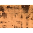 thumbnail image 1 of Ahgly Company Machine Washable Indoor Rectangle Abstract Orange Modern Area Rugs, 4' x 6', 1 of 4