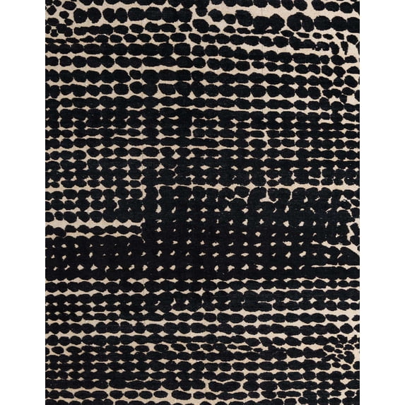 Ahgly Company Machine Washable Indoor Rectangle Abstract Puce Purple Area Rugs, 5' x 8'