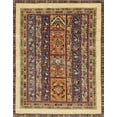 thumbnail image 1 of Ahgly Company Machine Washable Indoor Rectangle Abstract Red Brown Area Rugs, 2' x 4', 1 of 7