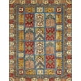 thumbnail image 1 of Ahgly Company Machine Washable Indoor Rectangle Abstract Red Brown Area Rugs, 5' x 7', 1 of 7