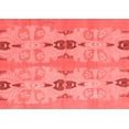 thumbnail image 1 of Ahgly Company Machine Washable Indoor Rectangle Abstract Red Modern Area Rugs, 2' x 3', 1 of 4