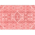 thumbnail image 1 of Ahgly Company Machine Washable Indoor Rectangle Abstract Red Modern Area Rugs, 2' x 3', 1 of 4