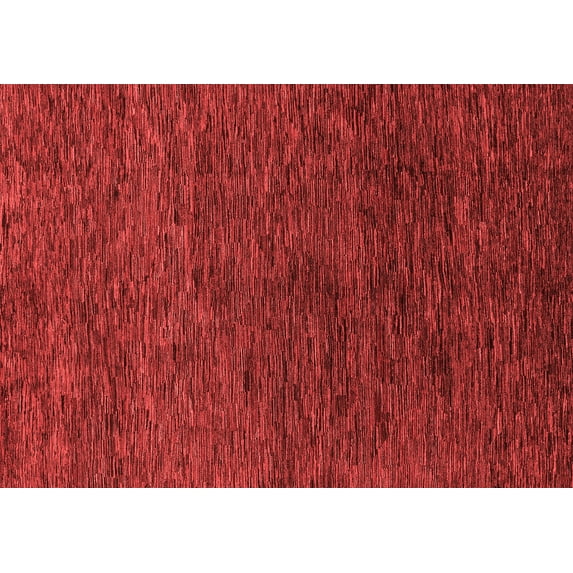 Ahgly Company Machine Washable Indoor Rectangle Abstract Red Modern Area Rugs, 6' x 9'