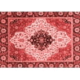 thumbnail image 1 of Ahgly Company Machine Washable Indoor Rectangle Abstract Red Modern Area Rugs, 6' x 9', 1 of 4