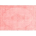 thumbnail image 1 of Ahgly Company Machine Washable Indoor Rectangle Abstract Red Modern Area Rugs, 7' x 9', 1 of 4