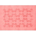 thumbnail image 1 of Ahgly Company Machine Washable Indoor Rectangle Abstract Red Modern Area Rugs, 8' x 12', 1 of 4