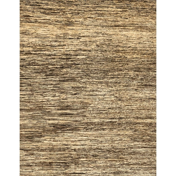 Ahgly Company Machine Washable Indoor Rectangle Abstract Saddle Brown Area Rugs, 2' x 4'