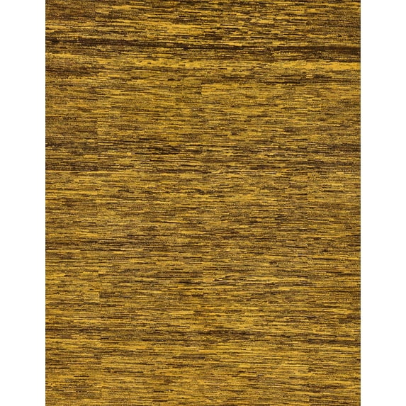 Ahgly Company Machine Washable Indoor Rectangle Abstract Saddle Brown Area Rugs, 2' x 5'