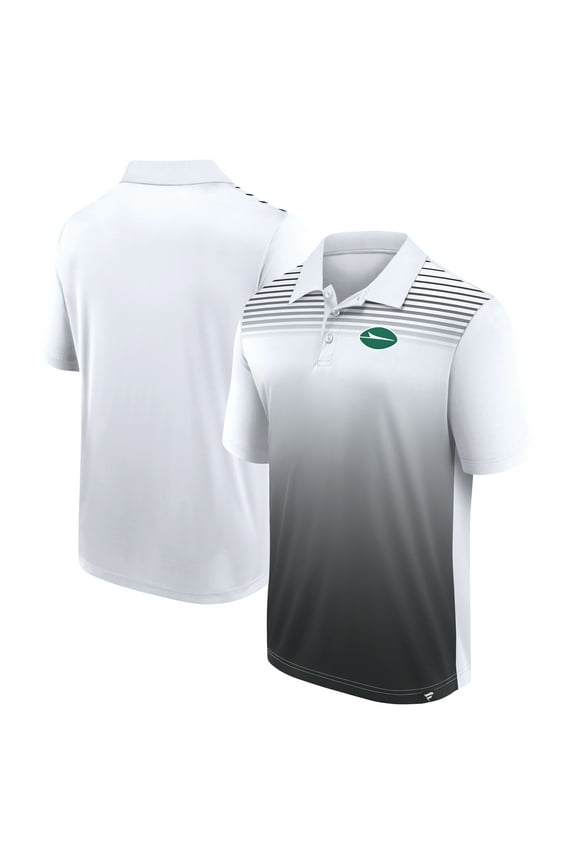 Men's Logo Athletic White New York Jets Sandlot Game Polo