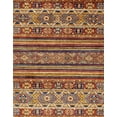 thumbnail image 1 of Ahgly Company Machine Washable Indoor Rectangle Abstract Saffron Red Area Rugs, 7' x 9', 1 of 7