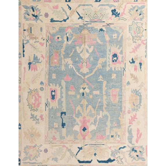 Ahgly Company Machine Washable Indoor Rectangle Abstract Sage Green Area Rugs, 5' x 7'