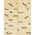 thumbnail image 1 of Ahgly Company Machine Washable Indoor Rectangle Abstract Sun Yellow Area Rugs, 3' x 5', 1 of 7