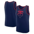 thumbnail image 1 of Men's Logo Athletic Navy Minnesota Twins Unmatched Success Tank Top, 1 of 3