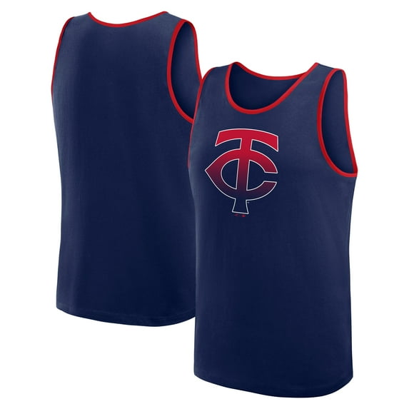 Men's Logo Athletic Navy Minnesota Twins Unmatched Success Tank Top