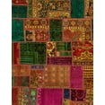 thumbnail image 1 of Ahgly Company Machine Washable Indoor Rectangle Abstract Tomato Red Area Rugs, 5' x 7', 1 of 7