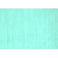 thumbnail image 1 of Ahgly Company Machine Washable Indoor Rectangle Abstract Turquoise Blue Contemporary Area Rugs, 5' x 8', 1 of 4