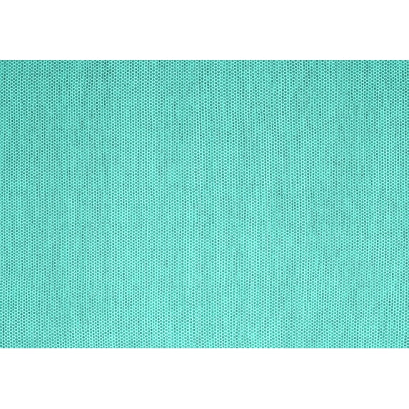 Ahgly Company Machine Washable Indoor Rectangle Abstract Turquoise Blue Contemporary Area Rugs, 5' x 8'